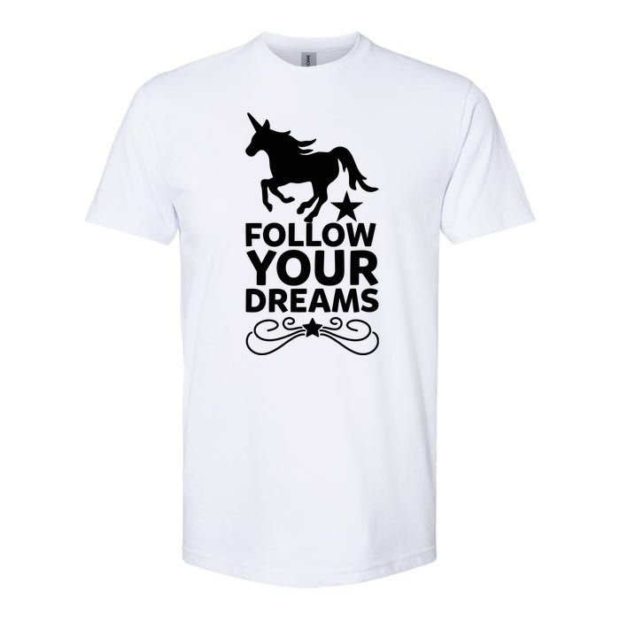 Follow Your Dreams Softstyle CVC T-Shirt