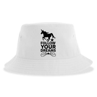 Follow Your Dreams Sustainable Bucket Hat