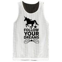 Follow Your Dreams Mesh Reversible Basketball Jersey Tank