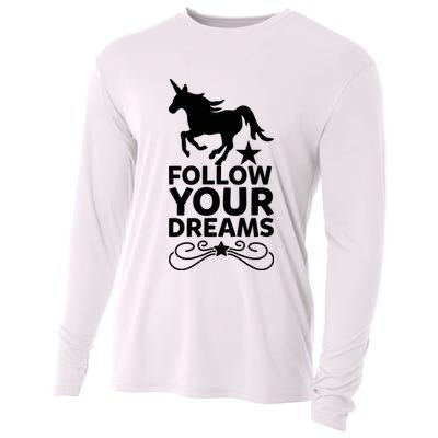 Follow Your Dreams Cooling Performance Long Sleeve Crew
