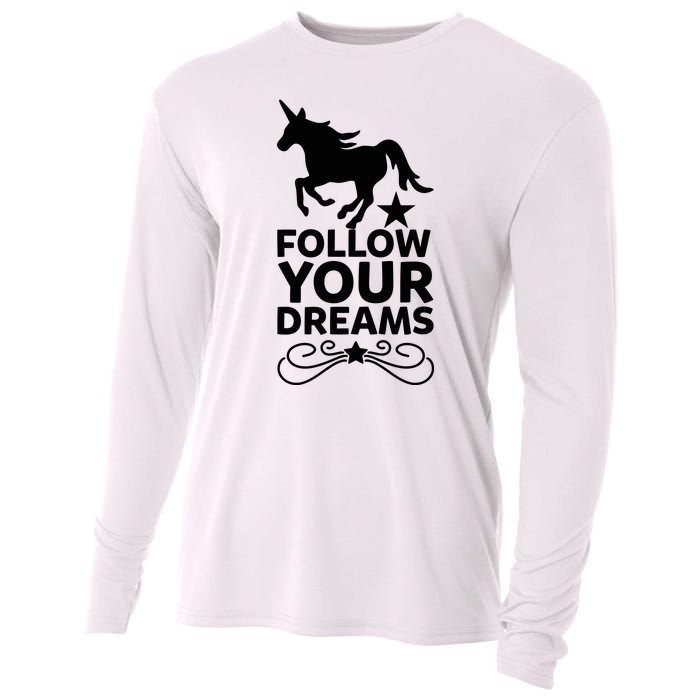 Follow Your Dreams Cooling Performance Long Sleeve Crew