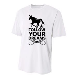 Follow Your Dreams Performance Sprint T-Shirt