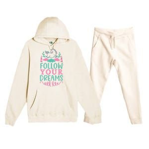 Follow Your Dreams Premium Hooded Sweatsuit Set