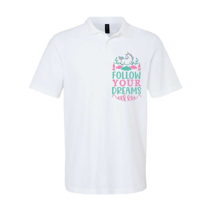 Follow Your Dreams Softstyle Adult Sport Polo