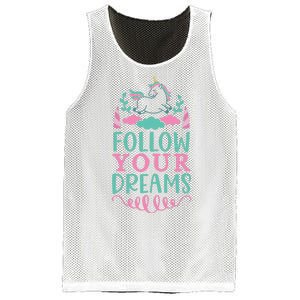 Follow Your Dreams Mesh Reversible Basketball Jersey Tank