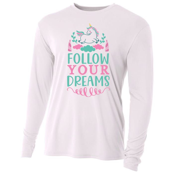 Follow Your Dreams Cooling Performance Long Sleeve Crew