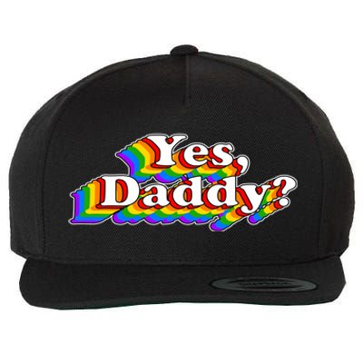 Funny Yes Daddy Retro Naughty Daddy's Girl Wool Snapback Cap