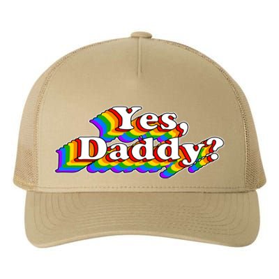 Funny Yes Daddy Retro Naughty Daddy's Girl Yupoong Adult 5-Panel Trucker Hat