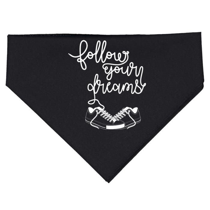 Follow Your Dreams USA-Made Doggie Bandana