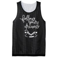 Follow Your Dreams Mesh Reversible Basketball Jersey Tank