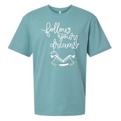 Follow Your Dreams Sueded Cloud Jersey T-Shirt