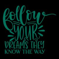 Follow Your Dreams They Know The Way Funny 16 in Basic Backpack