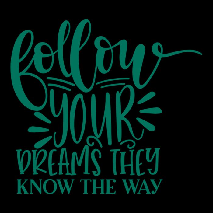Follow Your Dreams They Know The Way Funny 16 in Basic Backpack