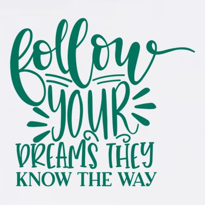 Follow Your Dreams They Know The Way Funny T-Shirt