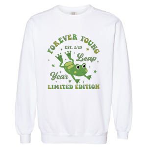 Forever Young Est 2 29 Leap Year Limited Edition Garment-Dyed Sweatshirt