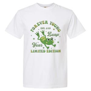 Forever Young Est 2 29 Leap Year Limited Edition Garment-Dyed Heavyweight T-Shirt