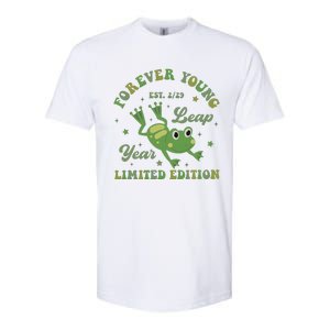 Forever Young Est 2 29 Leap Year Limited Edition Softstyle CVC T-Shirt