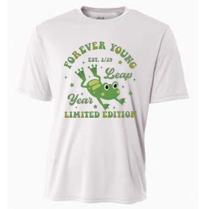 Forever Young Est 2 29 Leap Year Limited Edition Cooling Performance Crew T-Shirt