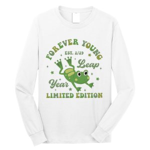 Forever Young Est 2 29 Leap Year Limited Edition Long Sleeve Shirt