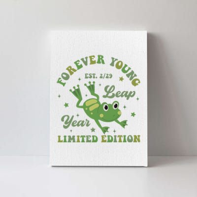 Forever Young Est 2 29 Leap Year Limited Edition Canvas