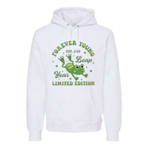 Forever Young Est 2 29 Leap Year Limited Edition Premium Hoodie