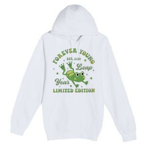 Forever Young Est 2 29 Leap Year Limited Edition Premium Pullover Hoodie