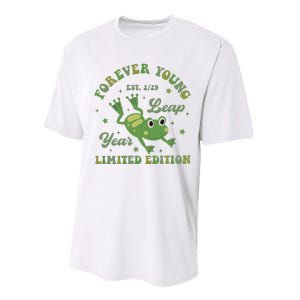 Forever Young Est 2 29 Leap Year Limited Edition Performance Sprint T-Shirt