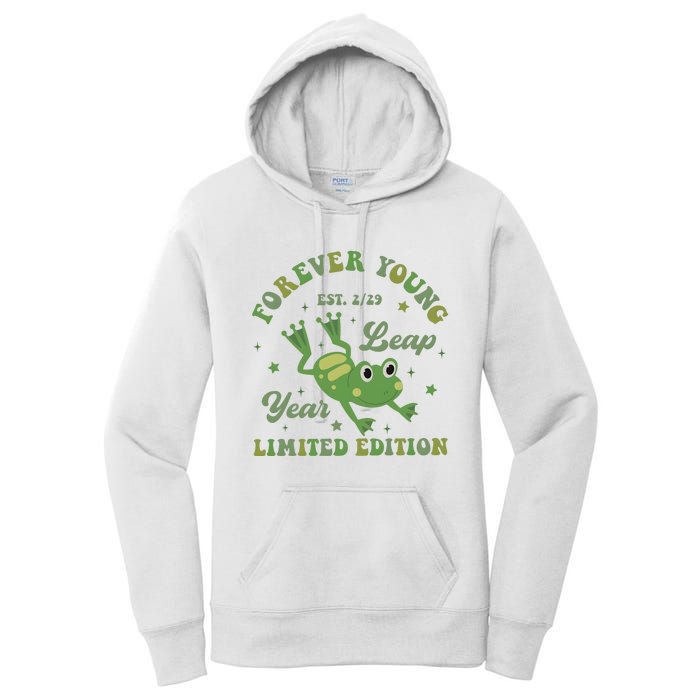 Forever Young Est 2 29 Leap Year Limited Edition Women's Pullover Hoodie