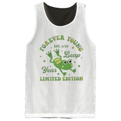 Forever Young Est 2 29 Leap Year Limited Edition Mesh Reversible Basketball Jersey Tank