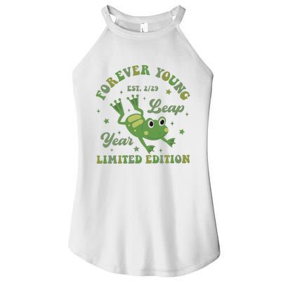 Forever Young Est 2 29 Leap Year Limited Edition Women's Perfect Tri Rocker Tank