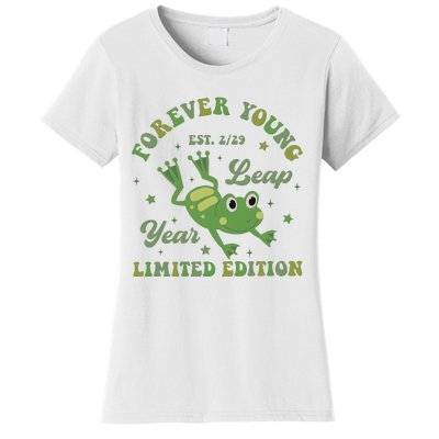 Forever Young Est 2 29 Leap Year Limited Edition Women's T-Shirt