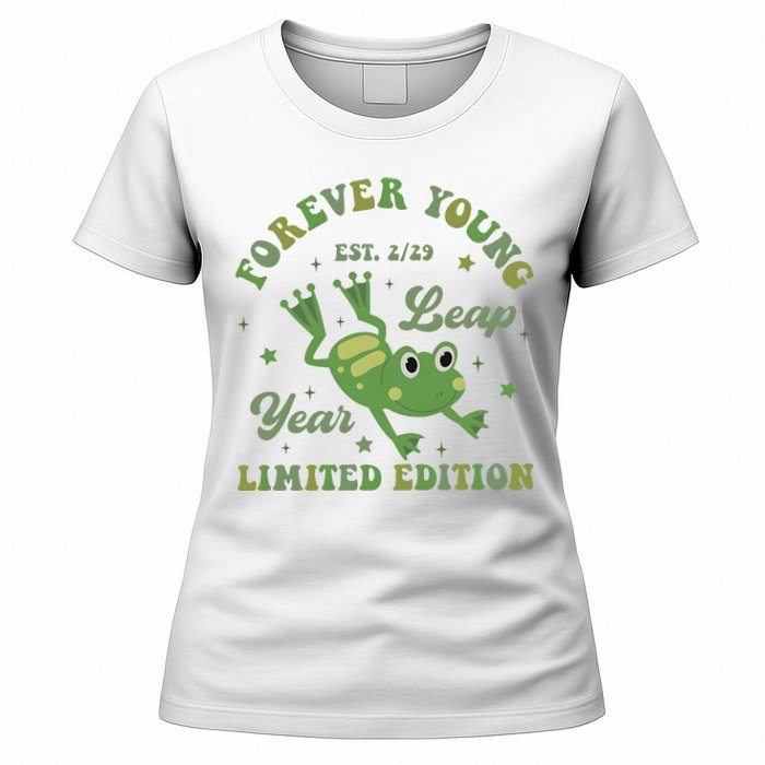 Forever Young Est 2 29 Leap Year Limited Edition Women's T-Shirt