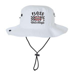 Floss Your Fangs Dental Crew Halloween Legacy Cool Fit Booney Bucket Hat