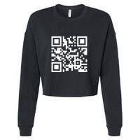 Fck You Funny Code Cropped Pullover Crew
