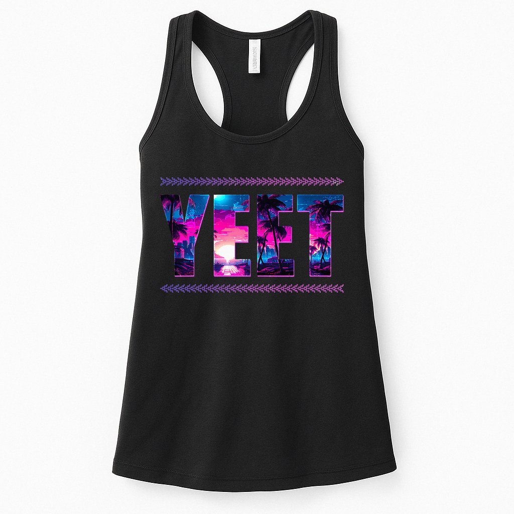 Funny Yeet Womens Tank Top