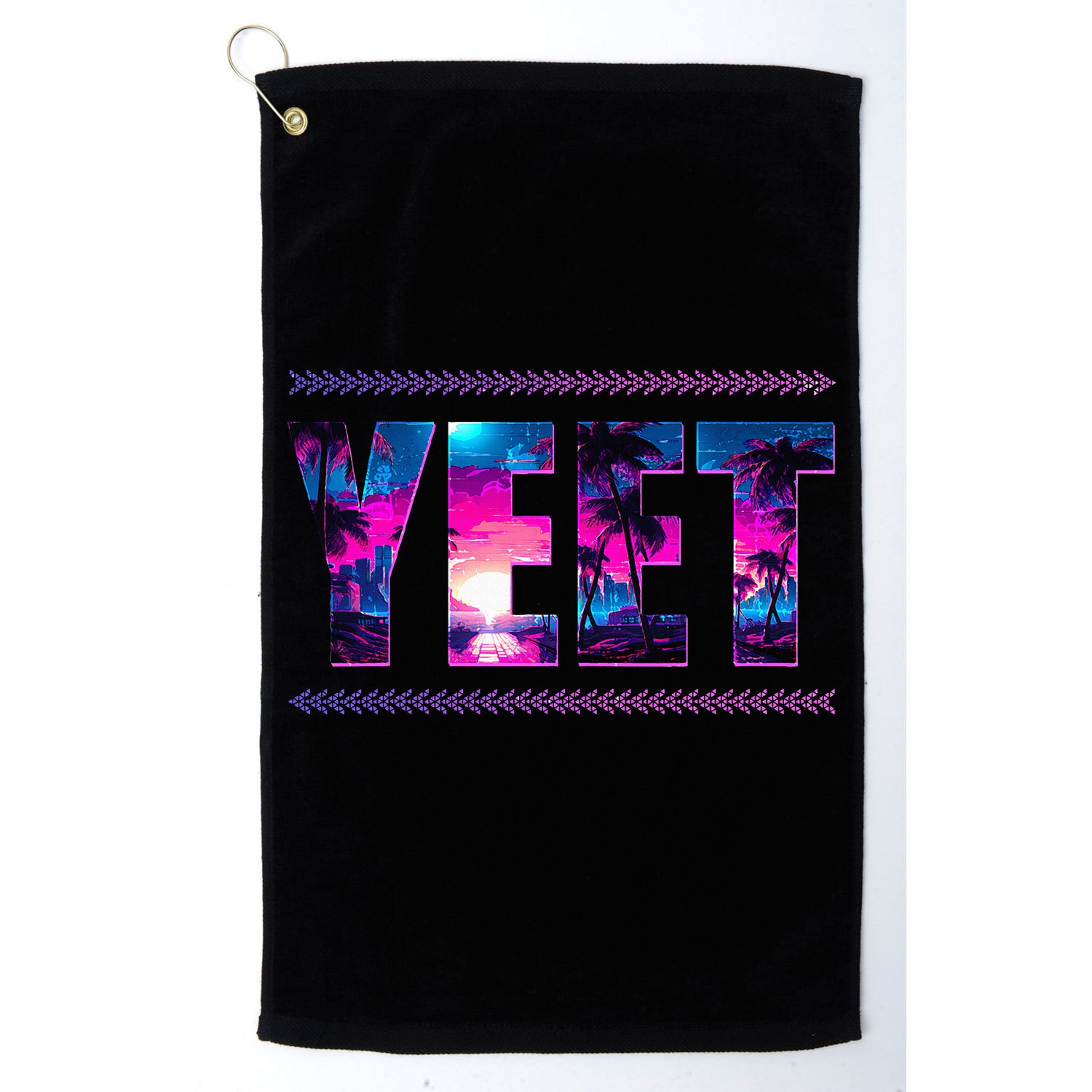 Funny Yeet Golf Towel