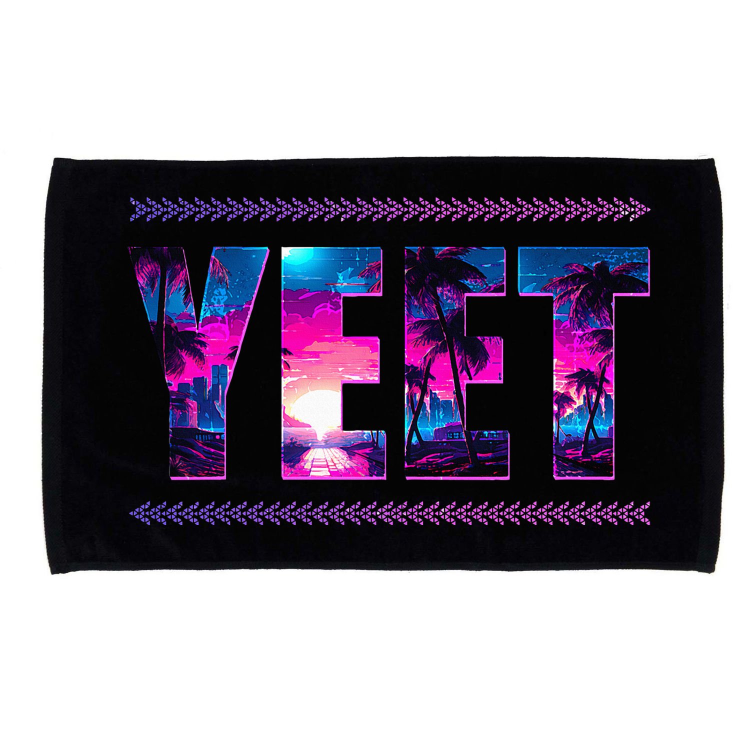 Funny Yeet Microfiber Hand Towel