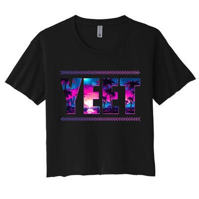 Funny Yeet Crop Top