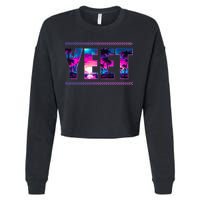 Funny Yeet Cropped Pullover Crew