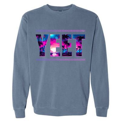 Funny Yeet Garment-Dyed Sweatshirt