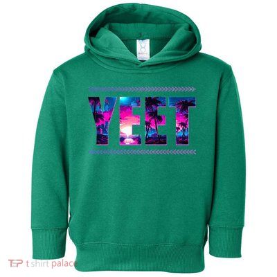 Funny Yeet Toddler Hoodie
