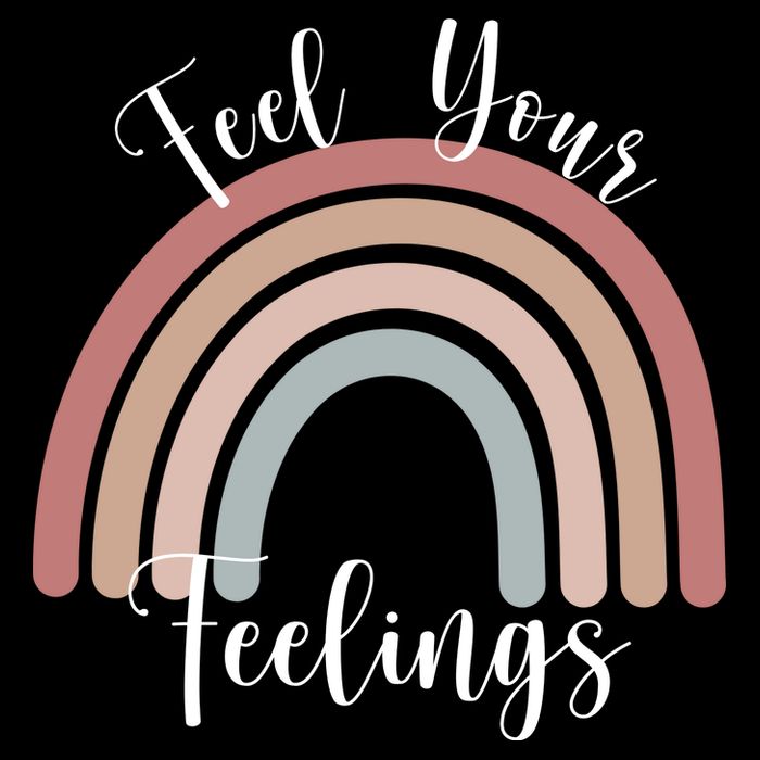 Feel Your Feelings Rainbow Cooling Performance Long Sleeve Crew