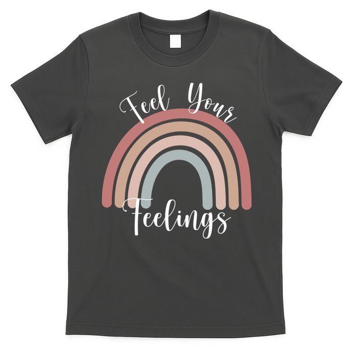 Feel Your Feelings Rainbow T-Shirt