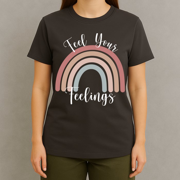 Feel Your Feelings Rainbow T-Shirt