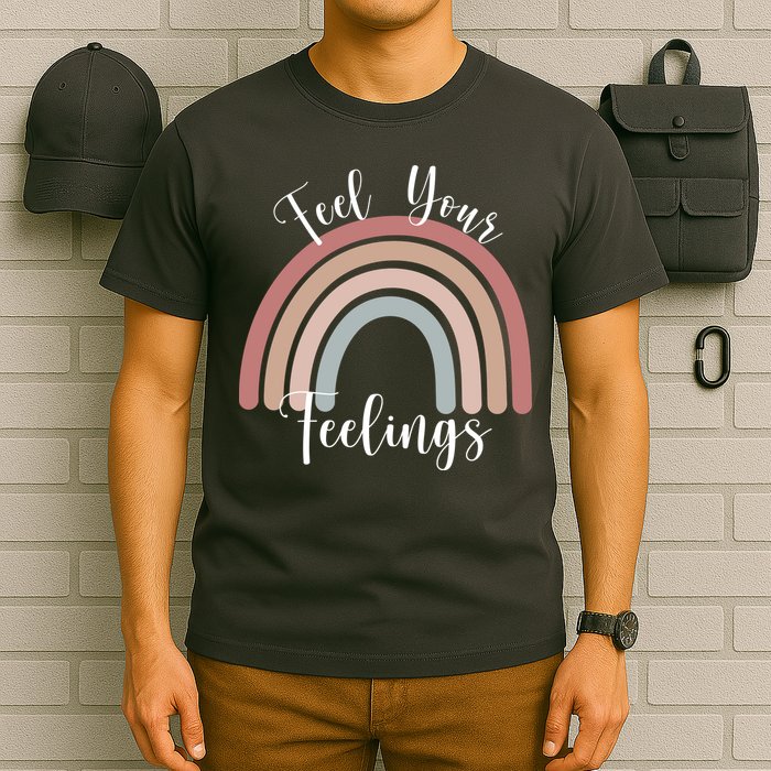 Feel Your Feelings Rainbow T-Shirt