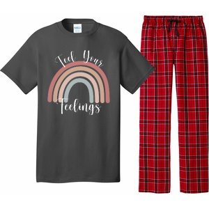 Feel Your Feelings Rainbow Pajama Set