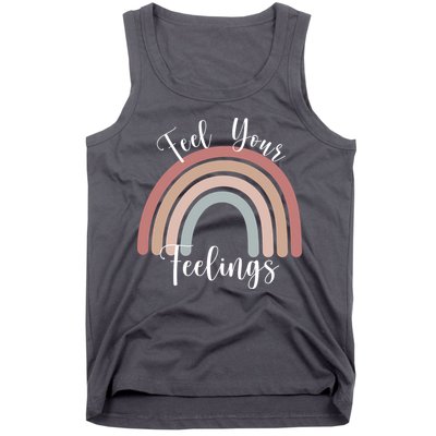 Feel Your Feelings Rainbow Tank Top