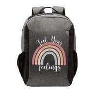 Feel Your Feelings Rainbow Vector Backpack