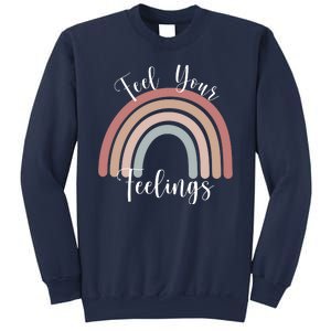 Feel Your Feelings Rainbow Sweatshirt