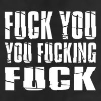 Fuck You Fucking Cool Sayings Hipster 7 Panel Mesh Trucker Snapback Hat